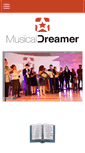 Mobile Screenshot of musicaldreamer.com